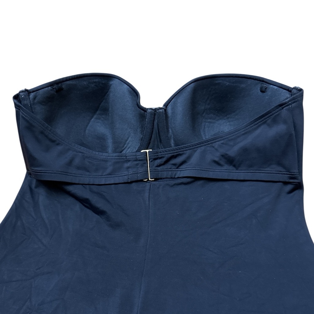 SPANX Black Boostie Tankini Swim Top with Underwire Support - Picture 4 of 6